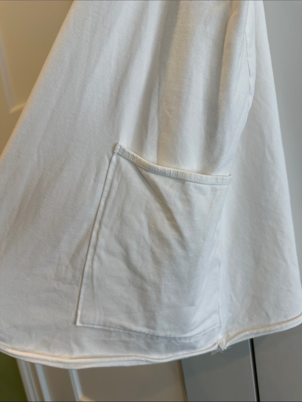 Free People movement White Racerback Tank Dress with Pockets - Picture 3 of 8